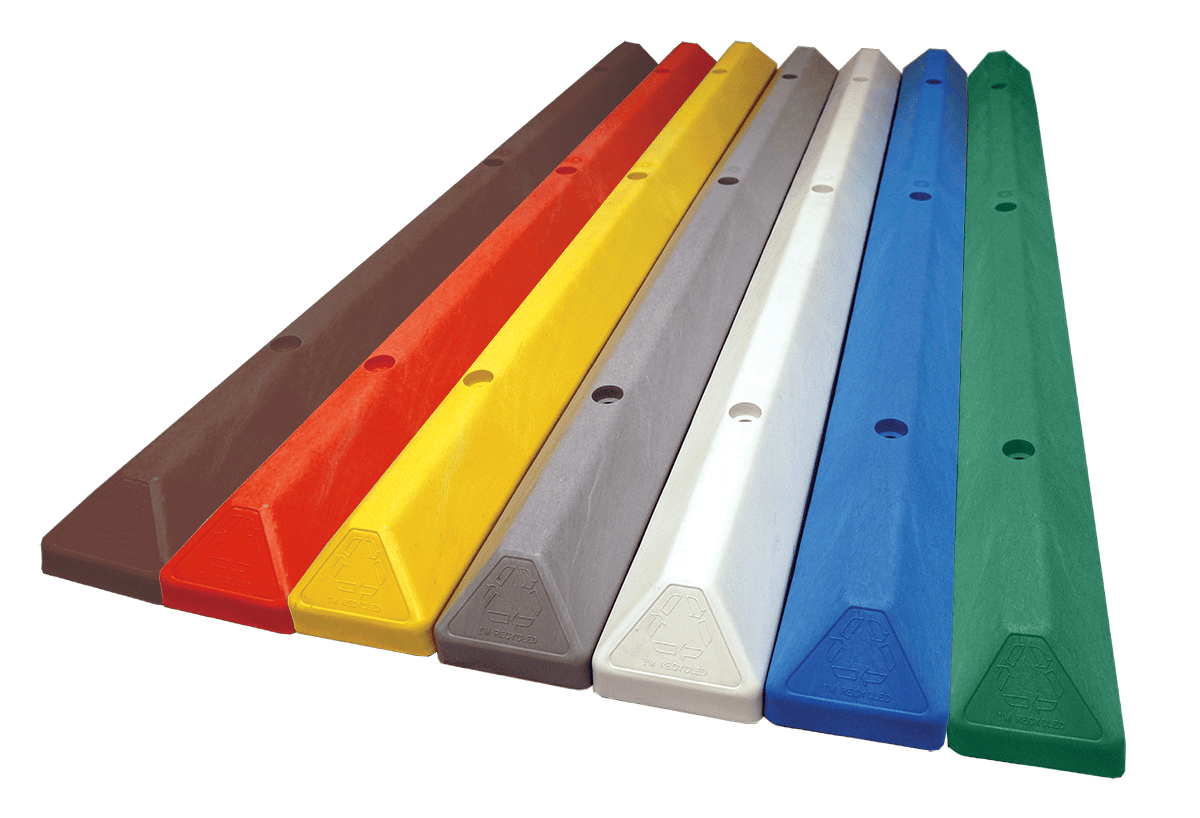 Parking Blocks – Commercial 100% Recycled Plastic