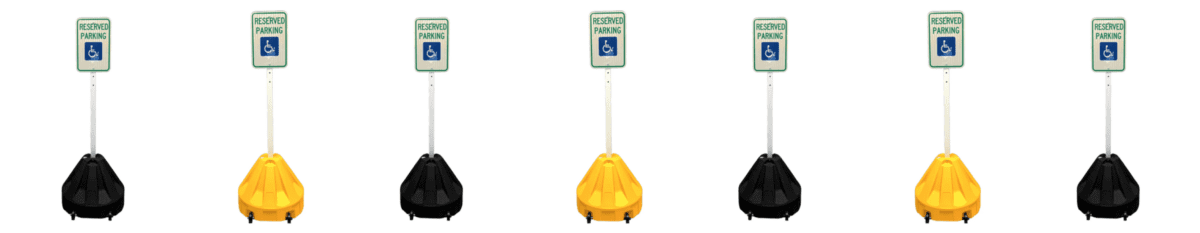 Product Spotlight: Plasticade Roll-A-Post™ Portable Sign Post