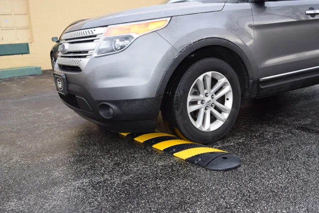 Product Spotlight: Durable 6′ Economy Rubber Speed Bump