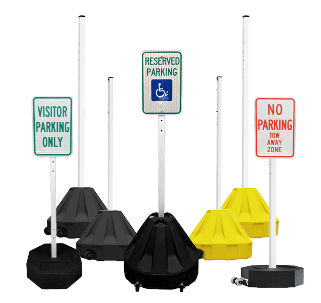 Product Spotlight: Portable Curbside & Parking Lot Sign Stands