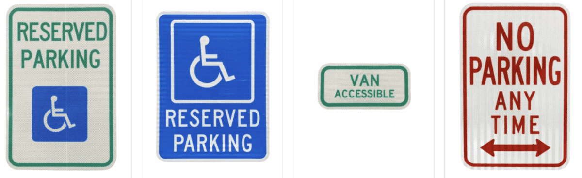 Parking Signs Category Spotlight
