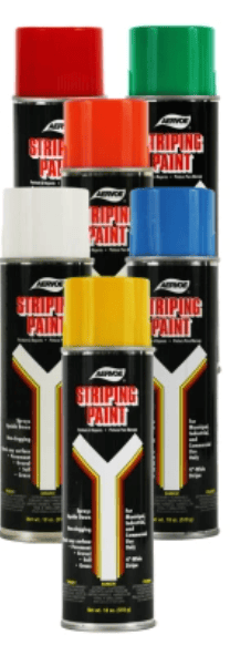 Product Spotlight: Aervoe Striping Paint, now with 7 colors!