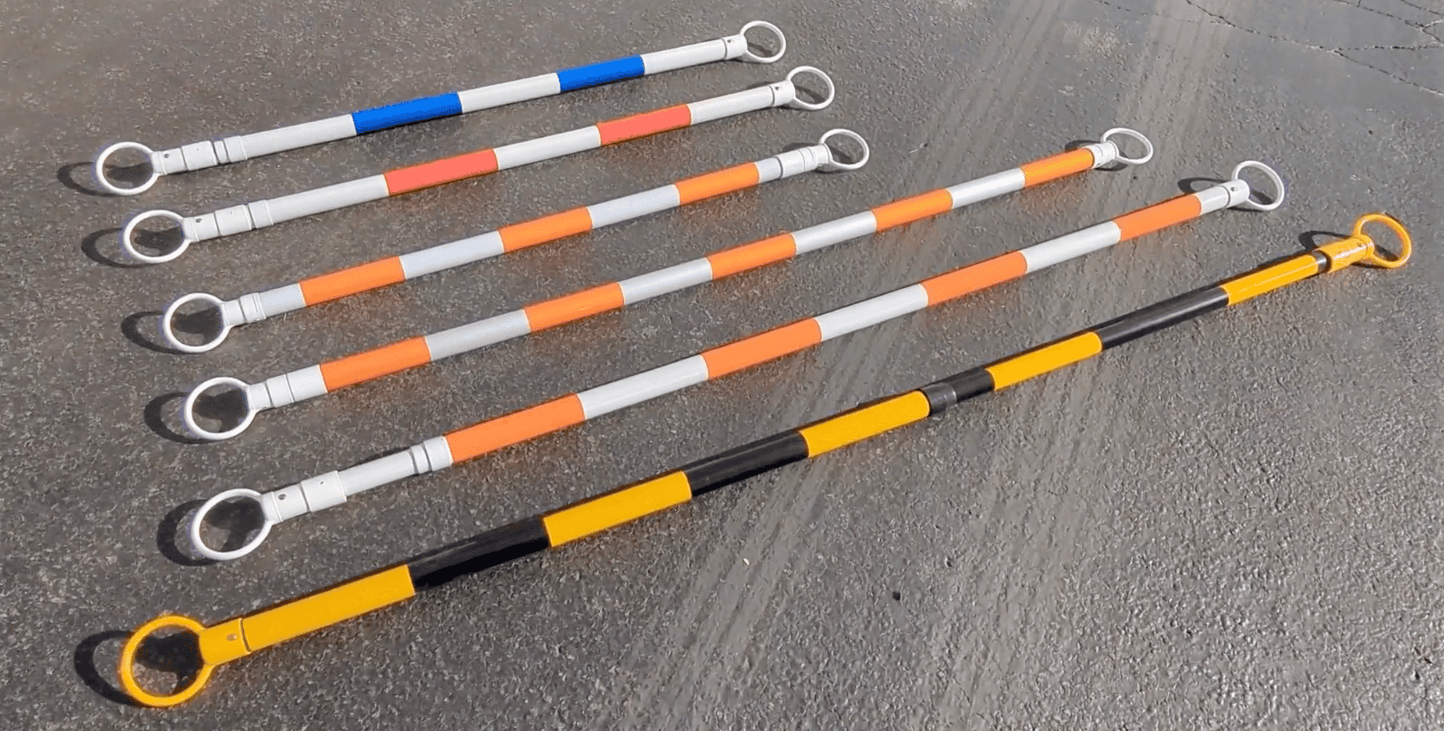 Cone Bars – The Fastest Temporary Barrier