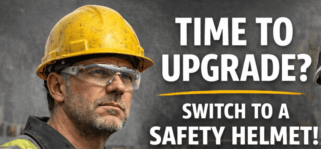 Is It Time to Put Down Your Hard Hat? 5 Reasons to Switch to a Safety Helmet