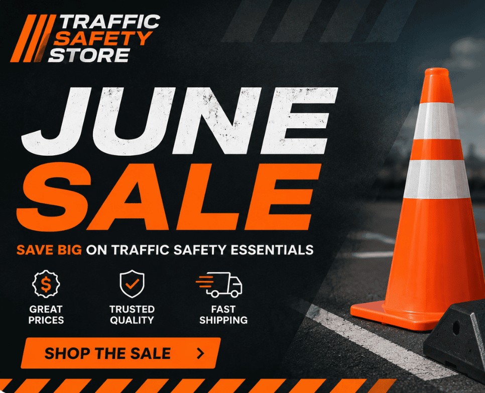 Traffic Safety Store June Sale: Cones, Barriers & More