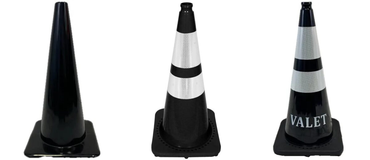 Black Traffic Cone Uses