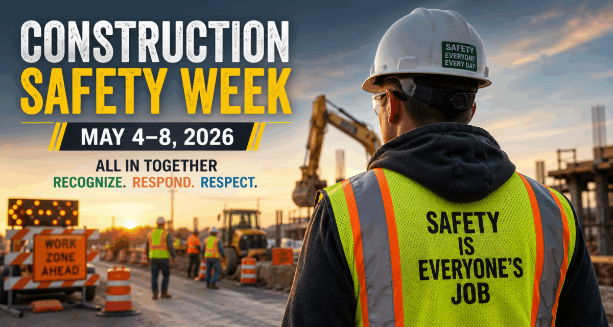 Construction Safety Week 2026: What It Is, Dates, and Jobsite Safety Tips