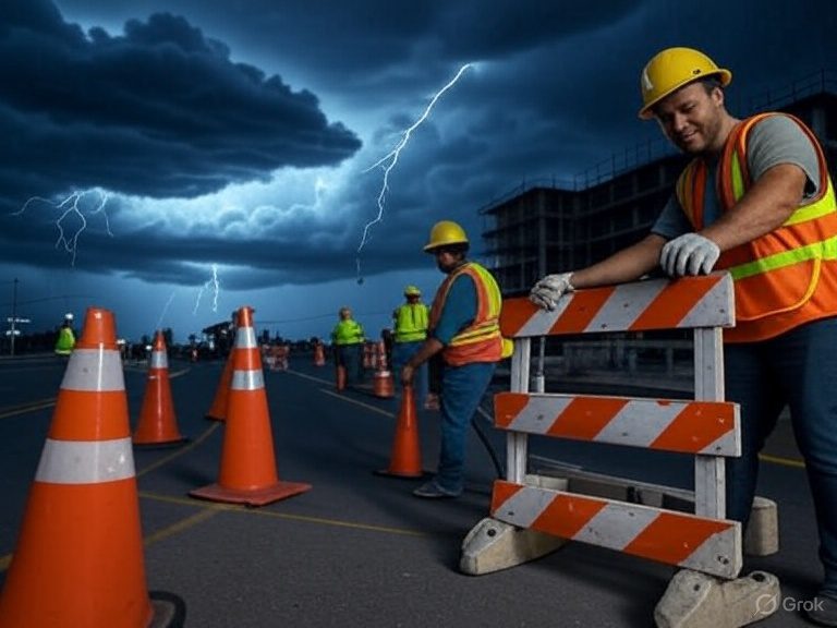 Lightning Protocols: Rapid Shutdown Checklists for Open Work-Zones