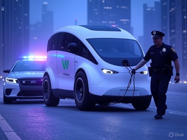 How Do Police Pull Over Driverless Cars? And Do They Get Speeding Tickets?