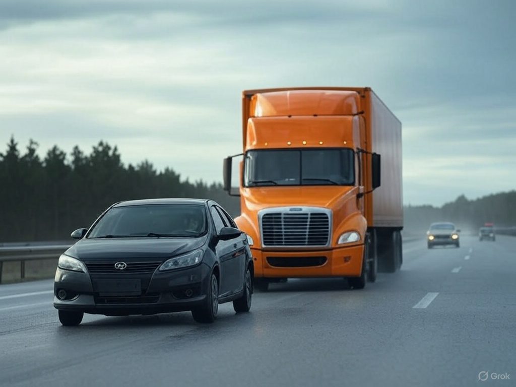 How to Safely Share the Highway with Trucks
