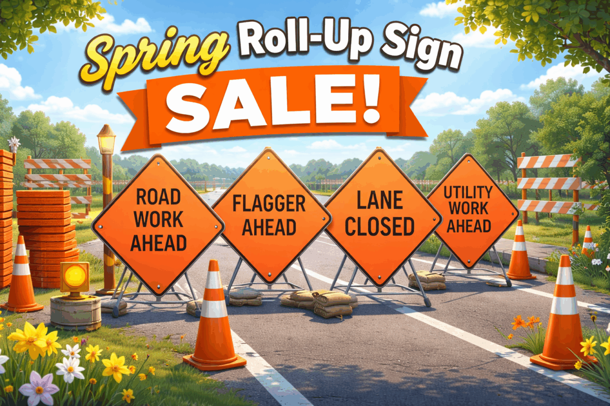March Roll-Up Sign Sale | Traffic Safety Store