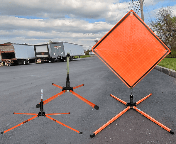Single Spring Sign Stands