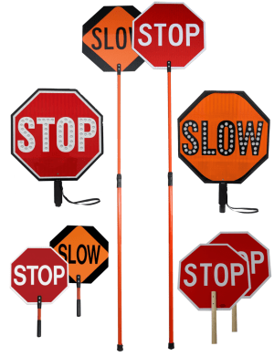 STOP/SLOW Paddle: Essential Tool for Work Zone Safety